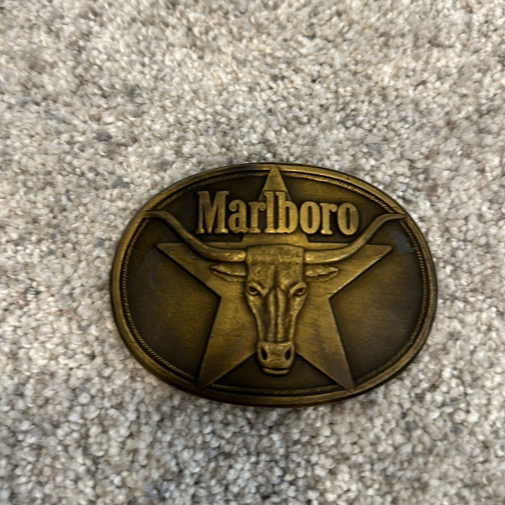 Marlboro belt buckle